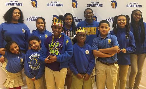 Zoey Canty (Head Start), Angyleidi Sanchez (Kindergarten), Khloe Watson (First Grade), Kei’Mani Harvey (Second Grade), Larien Sanchez (Third Grade), Nyla McCleave (Fourth Grade), Jaiyon Jones (Fifth Grade), Camden Johnson (Sixth Grade), Ferlin Reddick (Seventh Grade), Kade Ragas (Eight Grade), Javyn Encalade (Ninth Grade), Christin Bailey (10th Grade), Ja’Laya Picquet (11th Grade) and A’alana Washington (12th Grade).