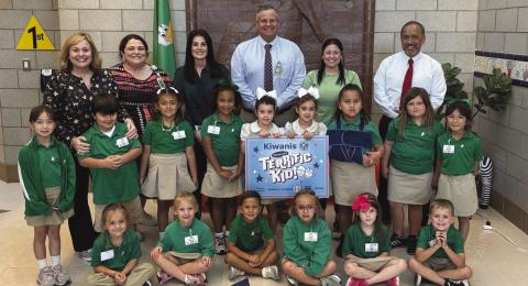 Belle Chasse Primary Honors October TERRIFIC Kids