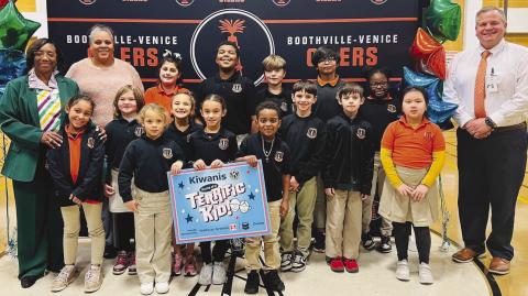 Boothville-Venice Elementary Holds TERRIFIC Kids Ceremony