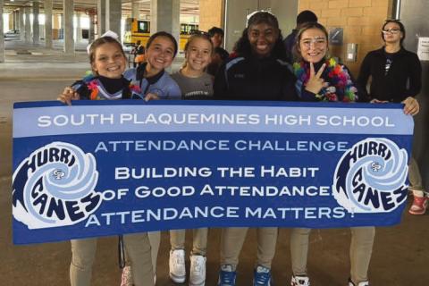 30-Day Attendance Challenge A Huge Success at South Plaquemines High School