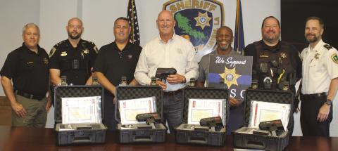 Captain Eric Becnel, Sergeant Rodney King, Philip Taylor (Chevron), Sheri Jerry Turlich, Robbie Robinson (Chevron), Deputy Robert Messa, Captain Lenny Jourdan.