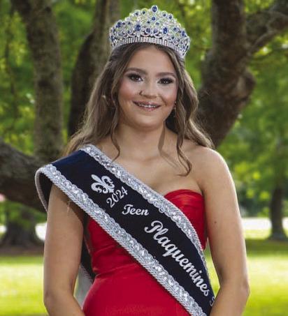 2024 Plaquemines Seafood Festival Teen Queen Lelia Domingue.