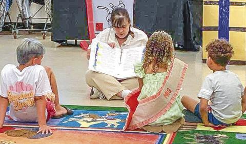 Louisiana Author Melinda Falgoust visited the parish libraries to share the history of Ancient Egypt.