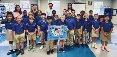 BCES Announces October TERRIFIC Kids