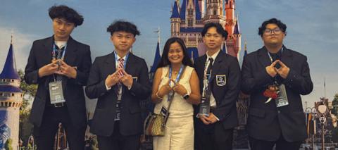 SPHS DECA Team Qualifies for International Conference, Student Ranks Top 10 in Microsoft Certification