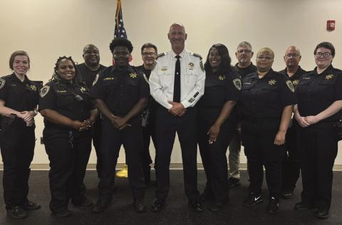 From Left: Jourdan Clark, Ja'Kemia Price, Ralph Vaughn, James Prince, Kim Alfonso, Sheri Jerry Turlich, Imani Glenn, Scott Rouselle, Tiany Dunmore, Kevin Poole and Maggie-Claire Watson