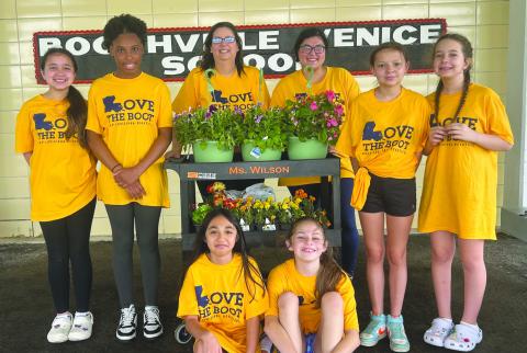 BVES Student Council Participates In Love the Boot Week