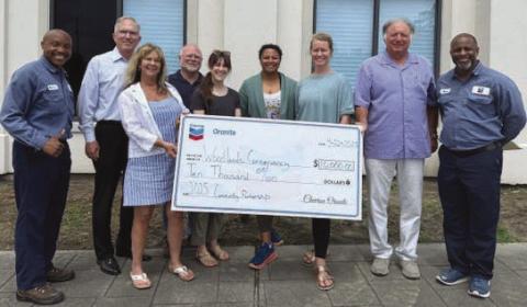 Chevron Oronite Contributes To Woodlands Conservancy
