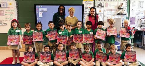 Becky Fos Visits Belle Chasse Primary