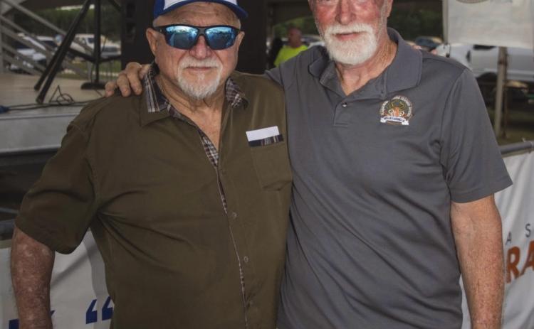 From left: Big Fish Skip Vix and King Fish Ernie Kientz.