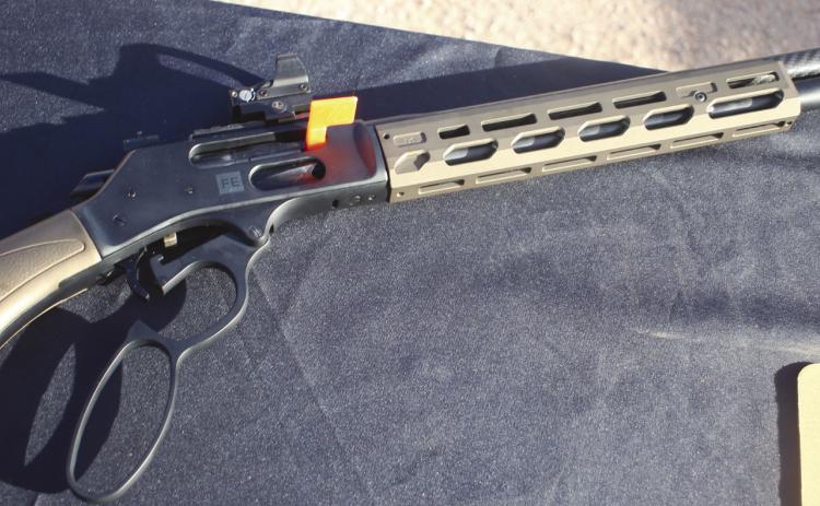 You can see the new option-M-Lok. Now you attach whatever gadgets that you want to your Henry.