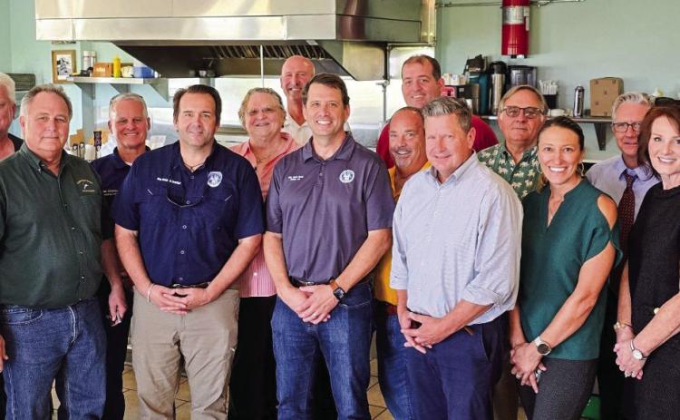 Rep. Braud Hosts Tour for Speaker DeVillier