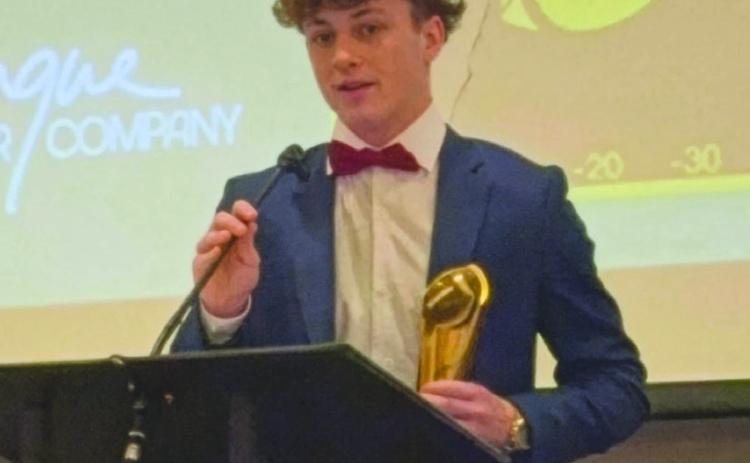 BCHS' Cooper Faucheux Receives 'Player of the Week' Honor at Greater New Orleans Quarterback Club Awards