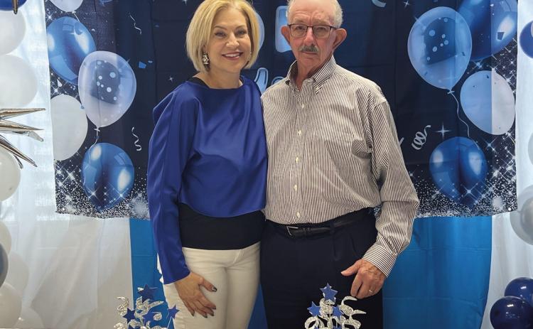 Above: From left, Kellie Maronge and Mike Ford at the anniversary held on Nov. 15.