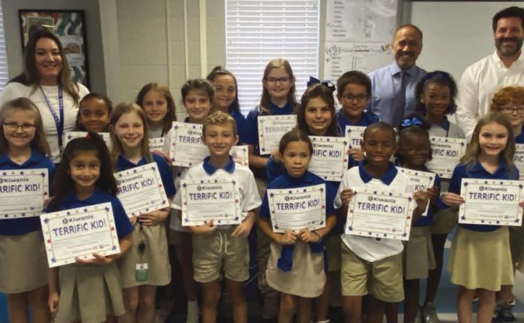 Belle Chasse Elementary School September TERRIFIC Kids
