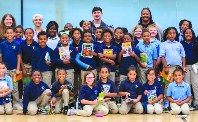 South Plaquemines Elementary Students Shine at Shell and Pelicans Reading Rally