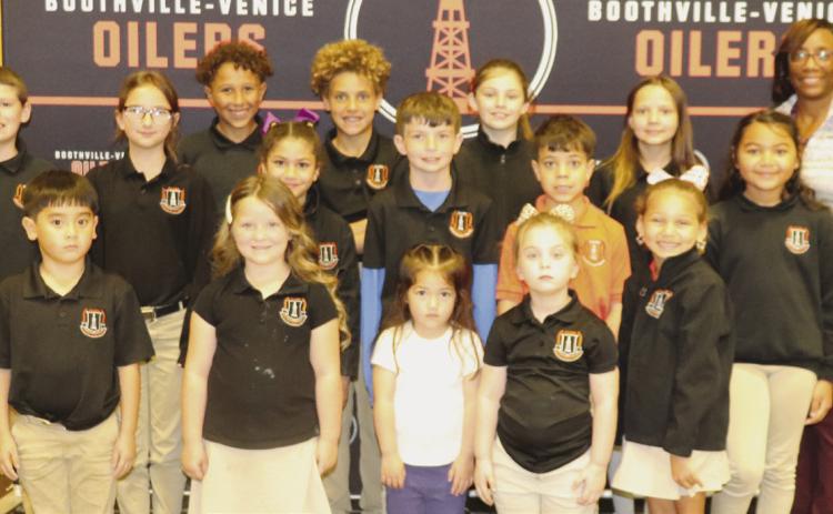 Boothville-Venice Names Students Of The Month For March