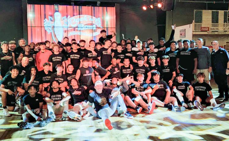 Belle Chasse High School Football Team Participate in Pre-Season Team Building Event
