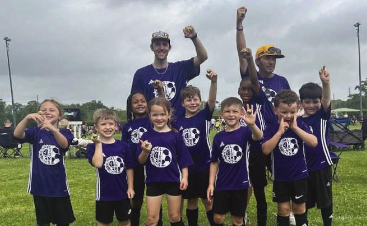 5/6 Year Old Champions: Team Lions; Coached by Nicholas Mastagni