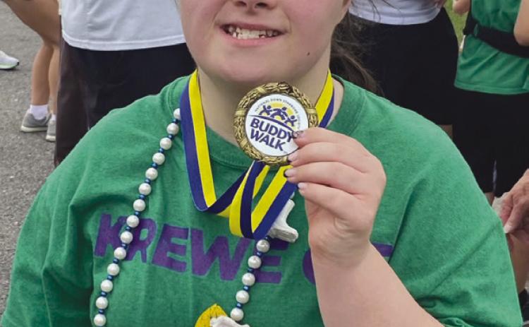 Katie Pelas will be participating in DSAGNO's annual Buddy Walk on November 7.