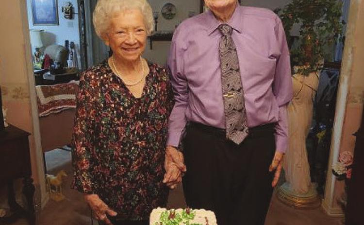 James and Blanche Record Celebrates 70th Wedding Anniversary