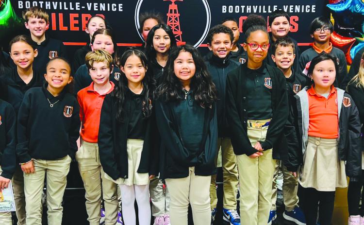 Boothville-Venice Elementary Announces 2nd Nine Weeks Honor Roll, Perfect Attendance