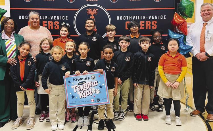 Boothville-Venice Elementary Holds TERRIFIC Kids Ceremony