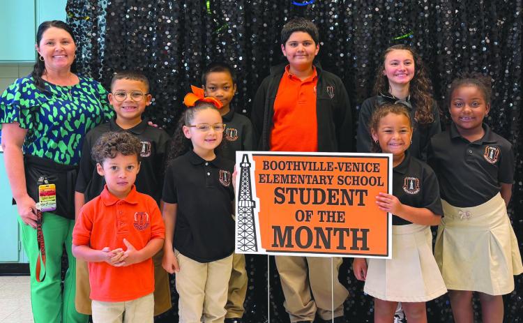 BVES Announces September Students of the Month