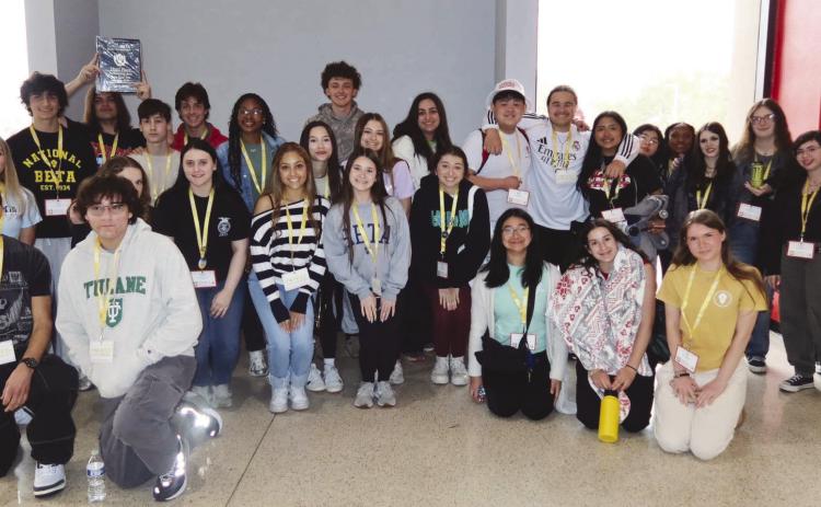 Plaquemines Parish Students Earn Top Placings at Louisiana BETA Convention in Baton Rouge