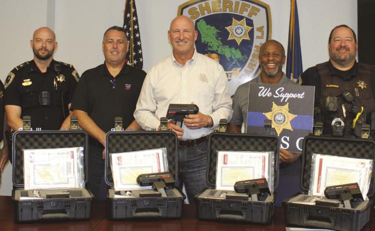 Captain Eric Becnel, Sergeant Rodney King, Philip Taylor (Chevron), Sheri Jerry Turlich, Robbie Robinson (Chevron), Deputy Robert Messa, Captain Lenny Jourdan.