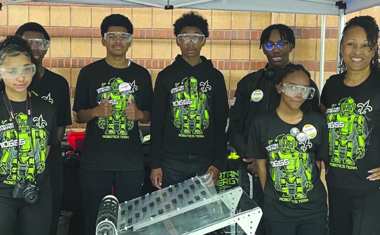 Phoenix High's Spartan Synergy Competes In First Robotics Bayou Regional