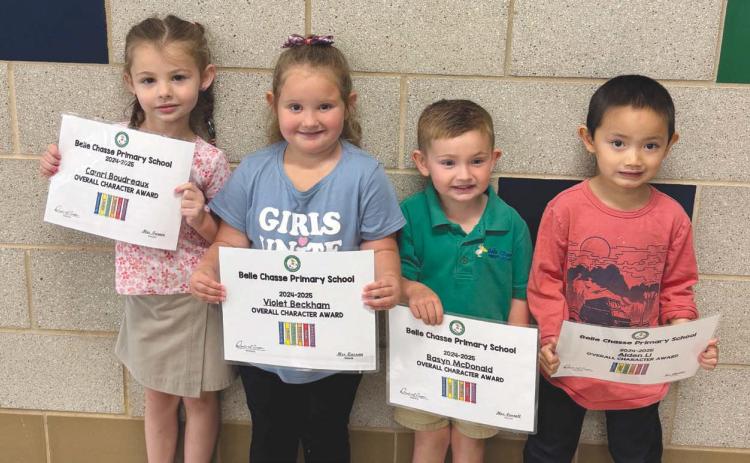 Head Start: Camri Boudreaux, Violet Beckham, Aiden Li, and Basyn McDonald.