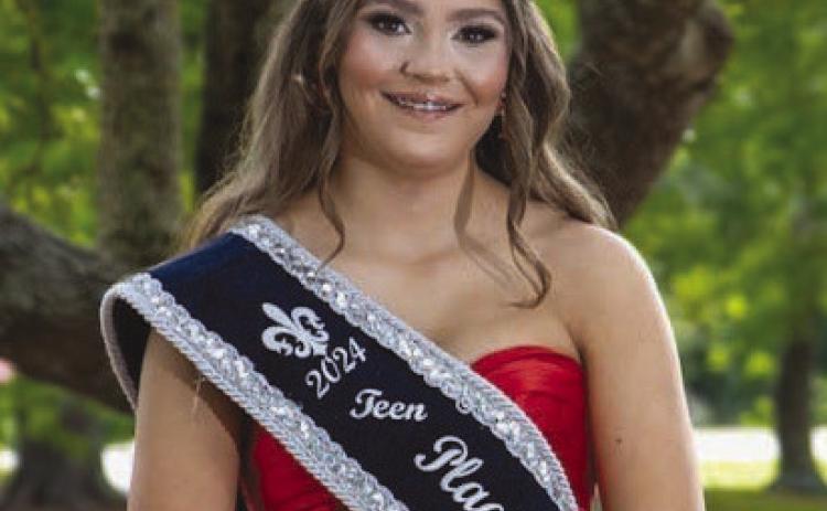 2024 Plaquemines Seafood Festival Teen Queen Lelia Domingue.