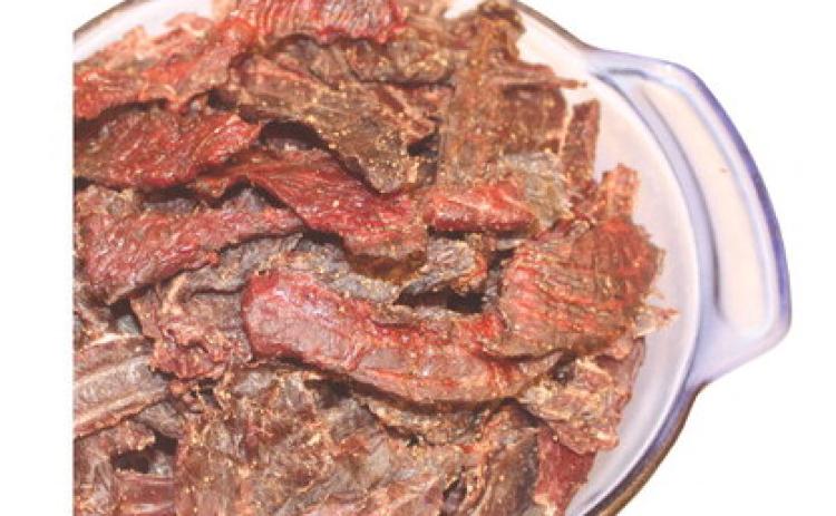 Air dryers are the most popular way to dry your jerky. The finished product!
