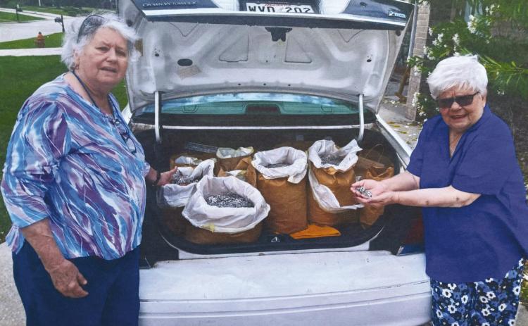 Beta Sigma Phi Members Recycle 171 Pounds of Pull-Tabs for Ronald McDonald House