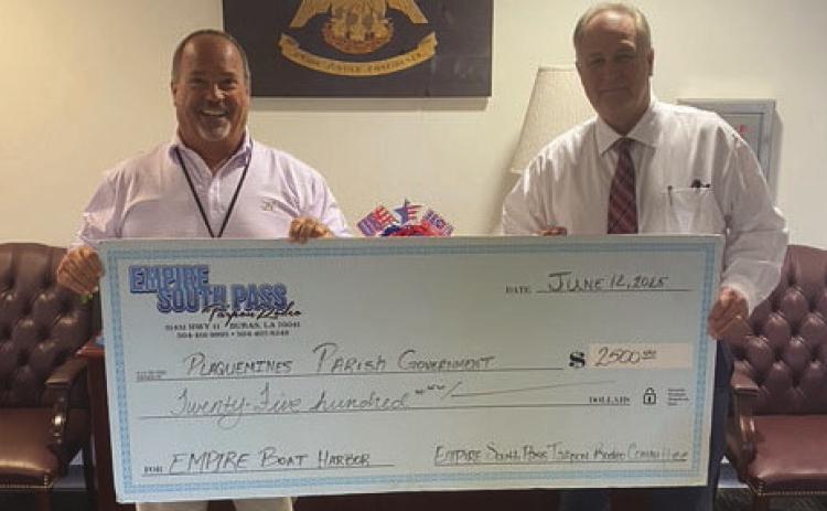Empire South Pass Tarpon Rodeo Donates $45,000 Back Into Community from its 2024 Event