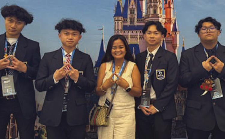 SPHS DECA Team Qualifies for International Conference, Student Ranks Top 10 in Microsoft Certification
