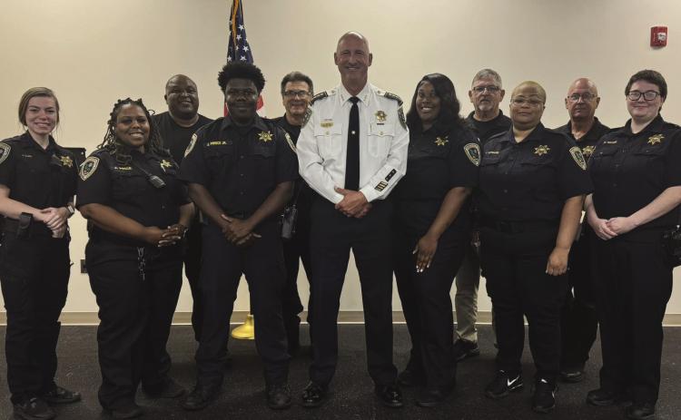 From Left: Jourdan Clark, Ja'Kemia Price, Ralph Vaughn, James Prince, Kim Alfonso, Sheri Jerry Turlich, Imani Glenn, Scott Rouselle, Tiany Dunmore, Kevin Poole and Maggie-Claire Watson