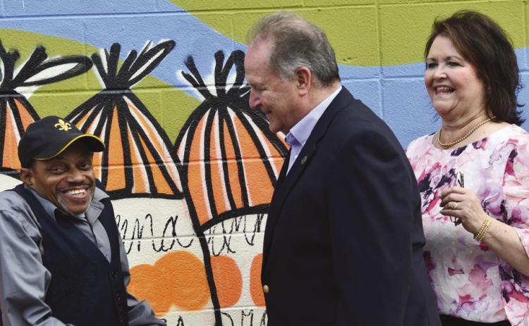 Plaquemines Leaders Attend Mural Dedication in New Orleans