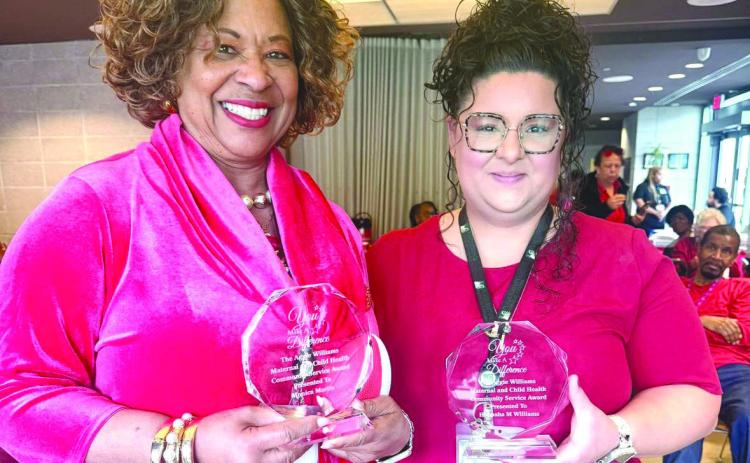 From left: Monica Martin and Hannaha Williams.